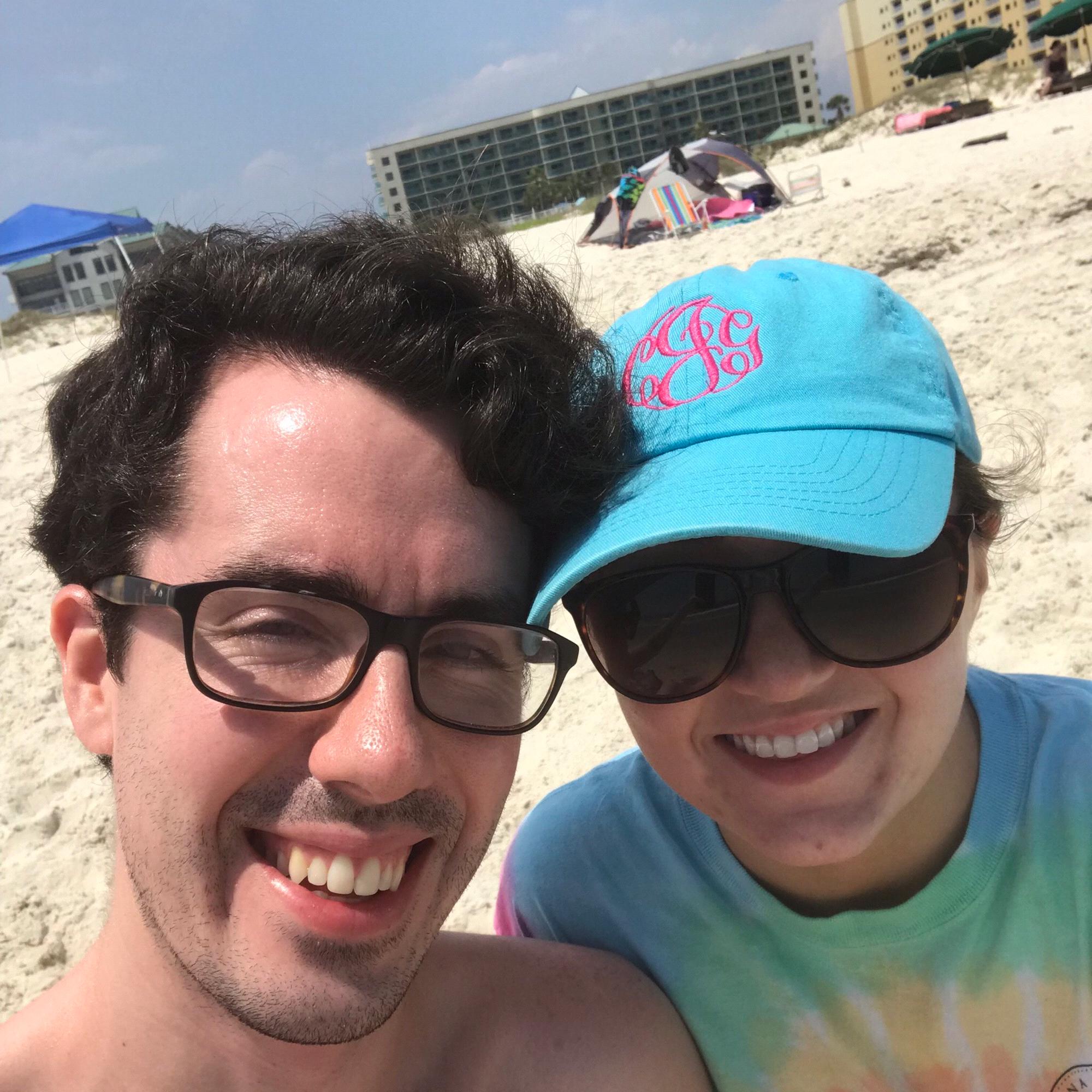 First beach trip