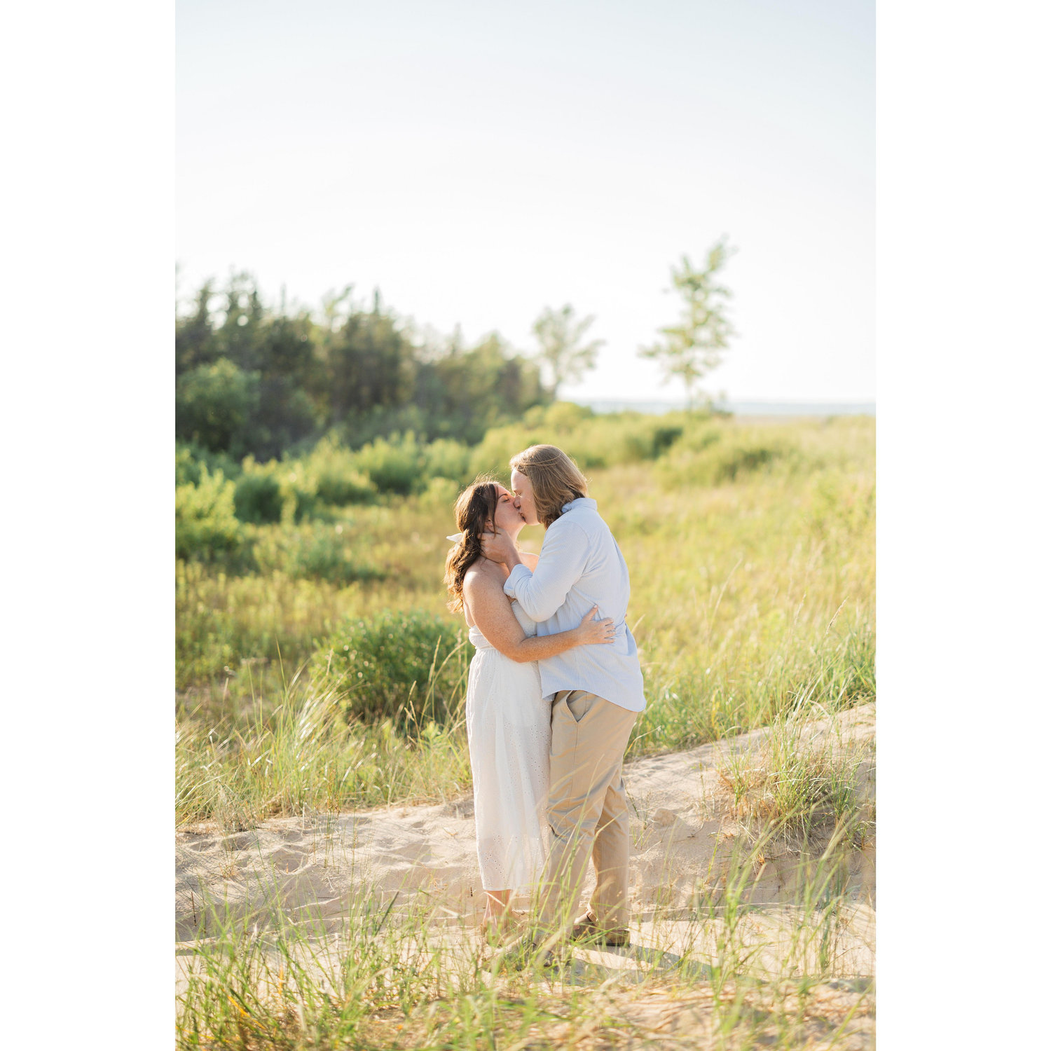 more engagement photos at Sleeping Bear Dunes!