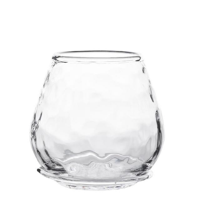 Juliska Carine Glass Stemless Red