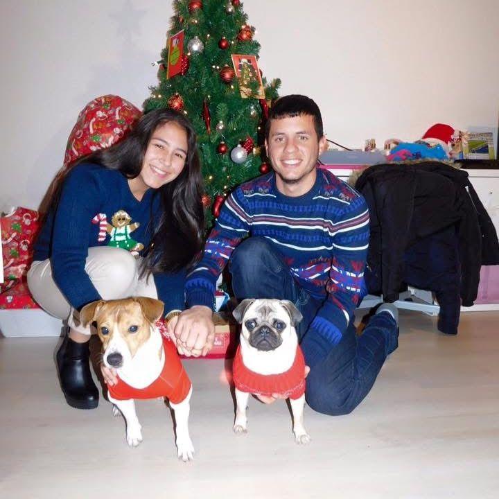 2015 - Next Christmas together (now party of 4)