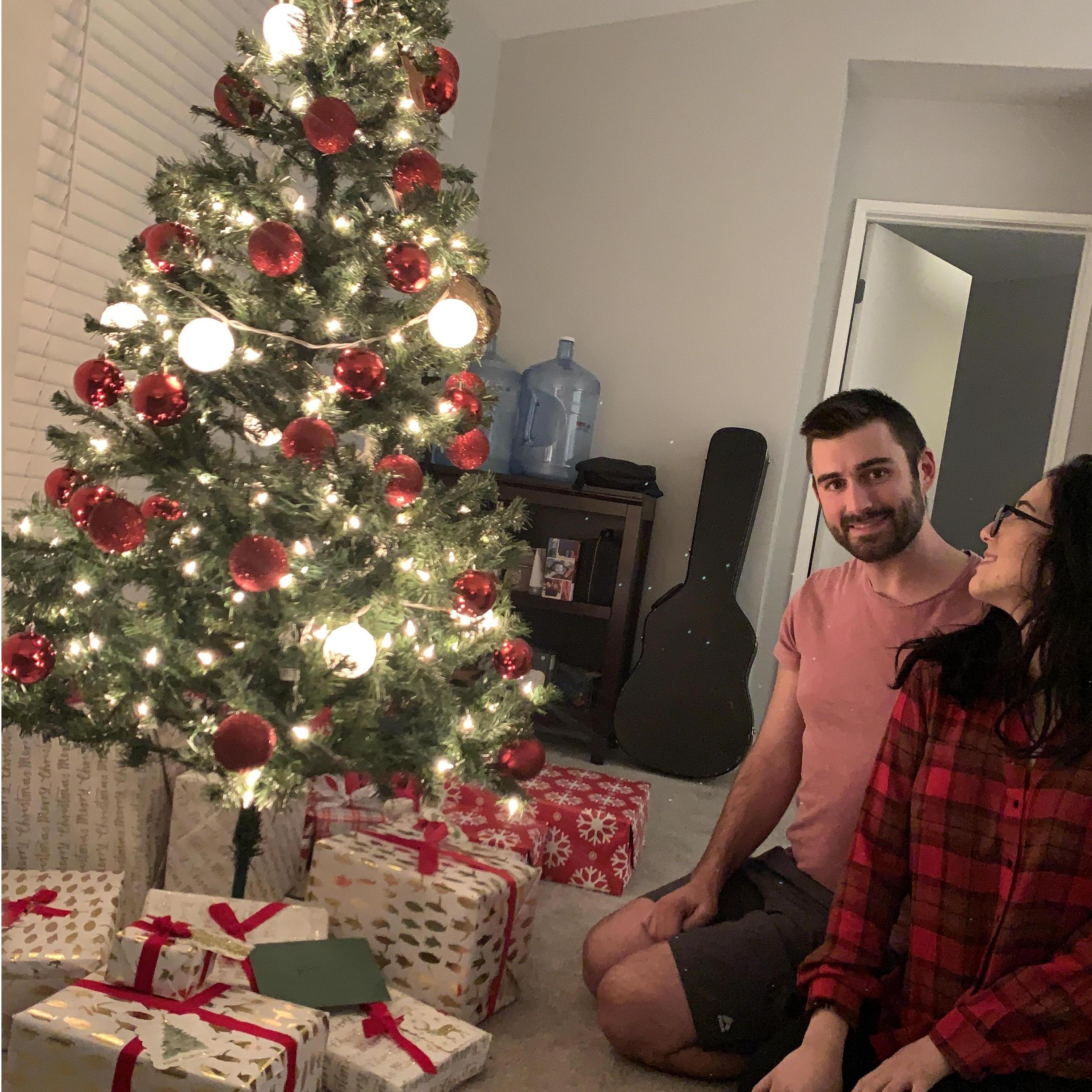 First California Christmas Eve in our apartment. 2019