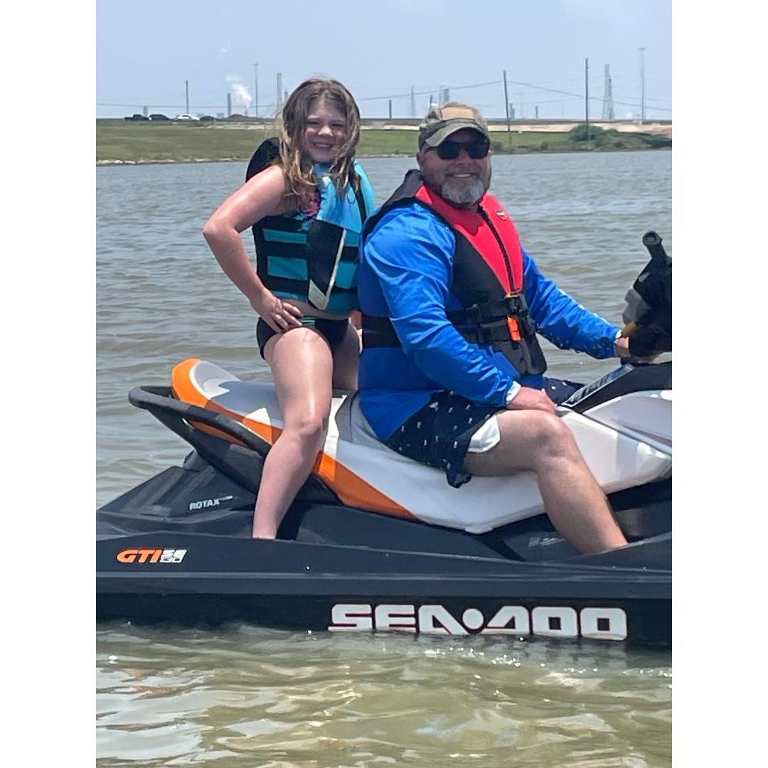 Brinlee & Michael in paradise!
