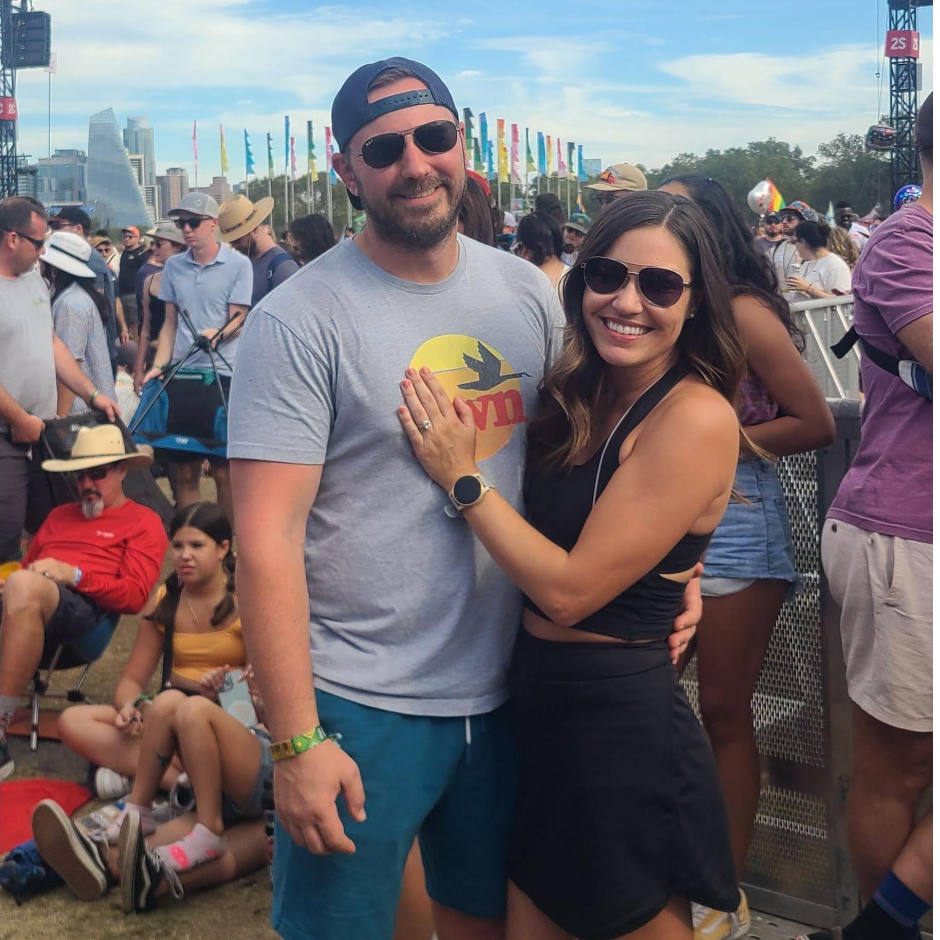 Our happy place at Austin City Limits Music Festival, we attend every year.