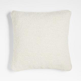 Organic Soft Boucle Throw Pillow Cover
