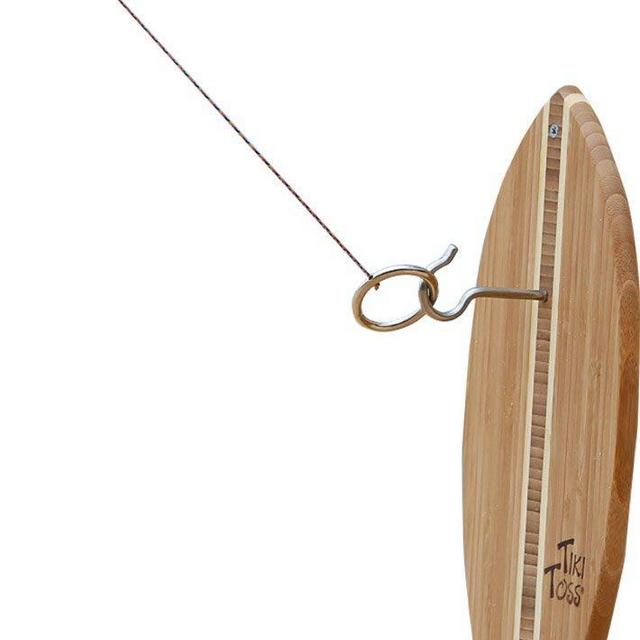 Tiki Toss Hook and Ring Game