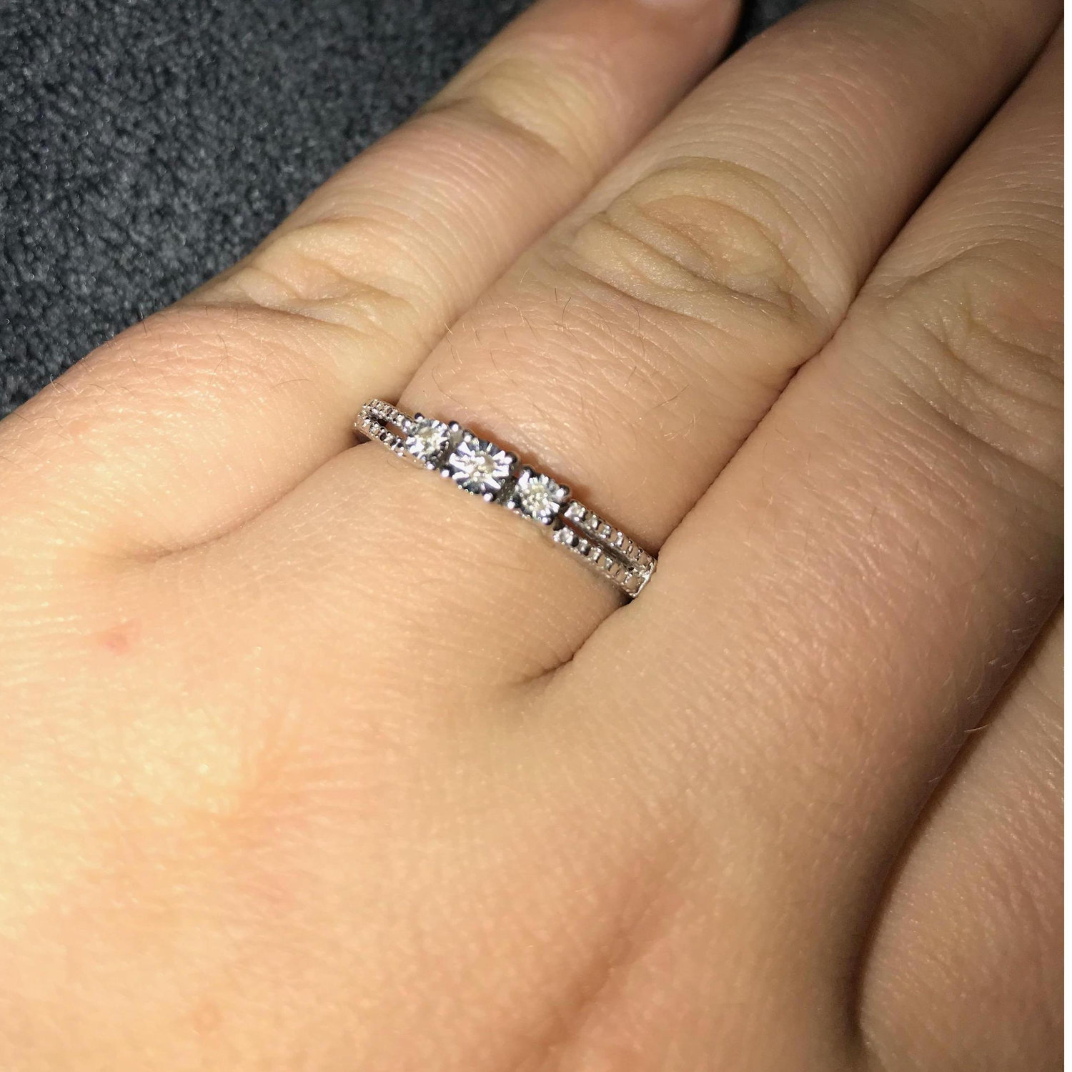 "I promise"