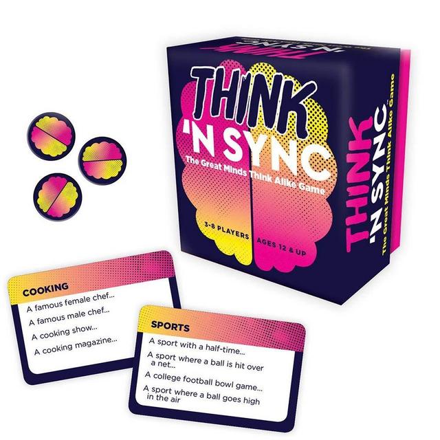 Gamewright Think 'N Sync - The Great Minds Think Alike Game Card Game