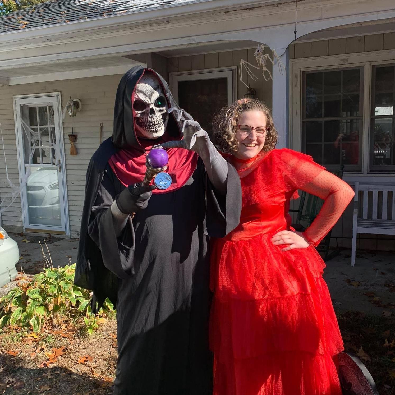 Halloween, 2020 (age: 24 & 23)