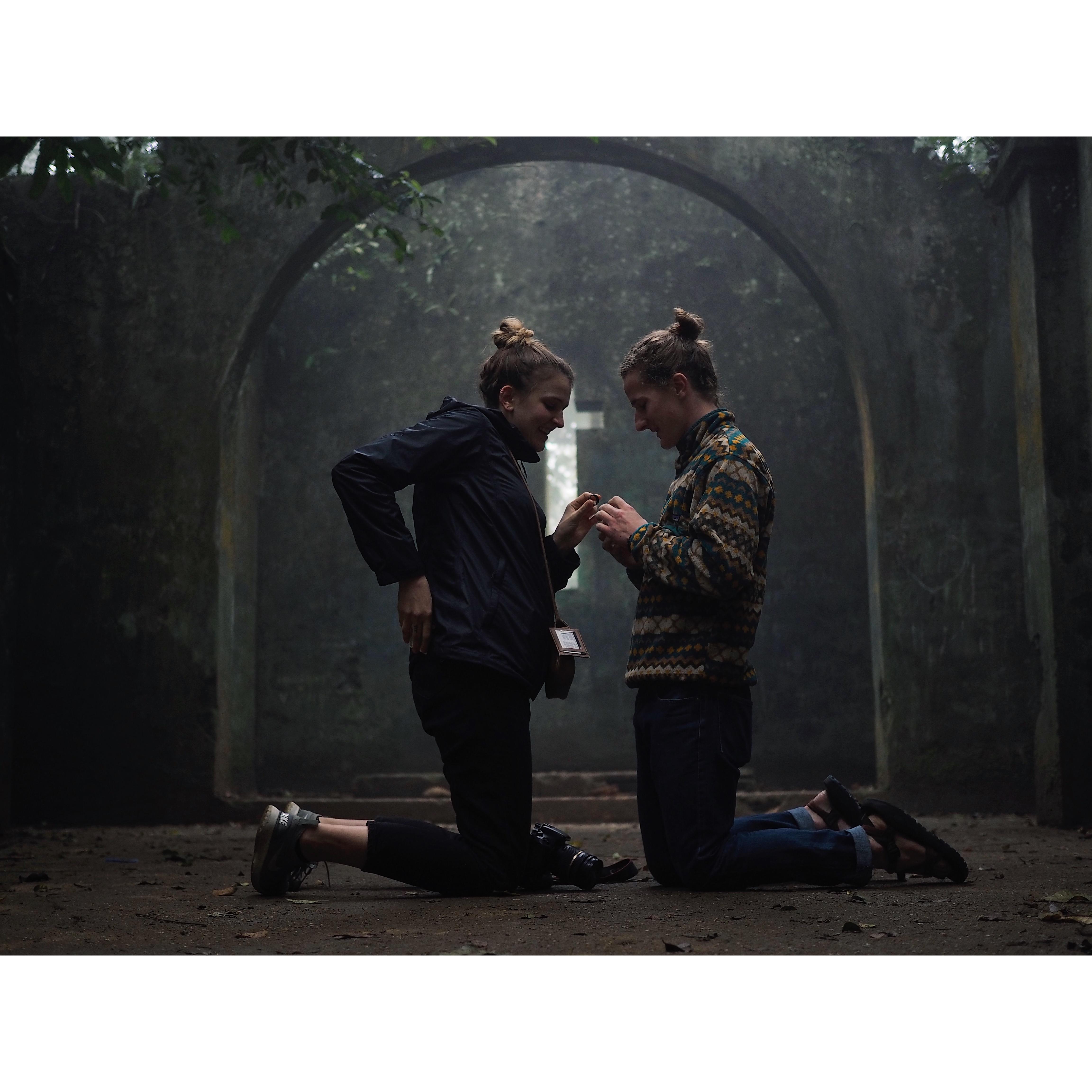 Rachel finally pulling out Sam's ring which she had been carrying in her purse everyday in Vietnam