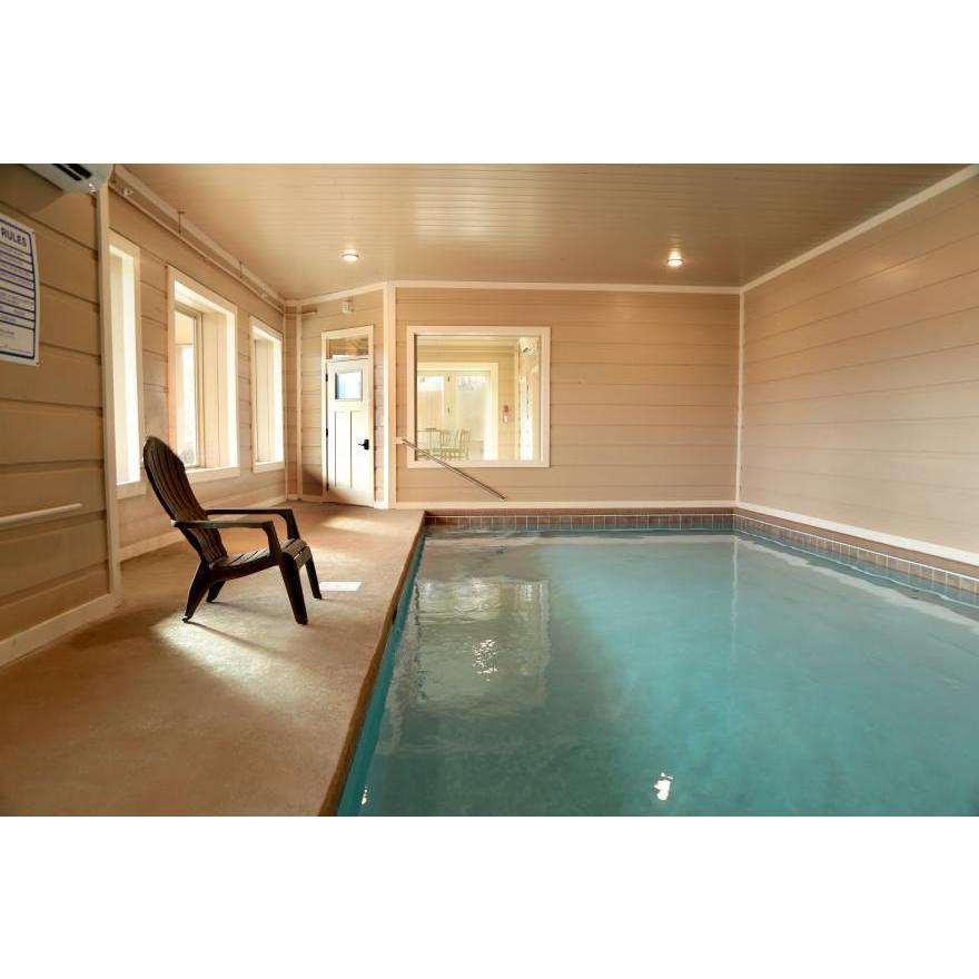 Lower level indoor pool