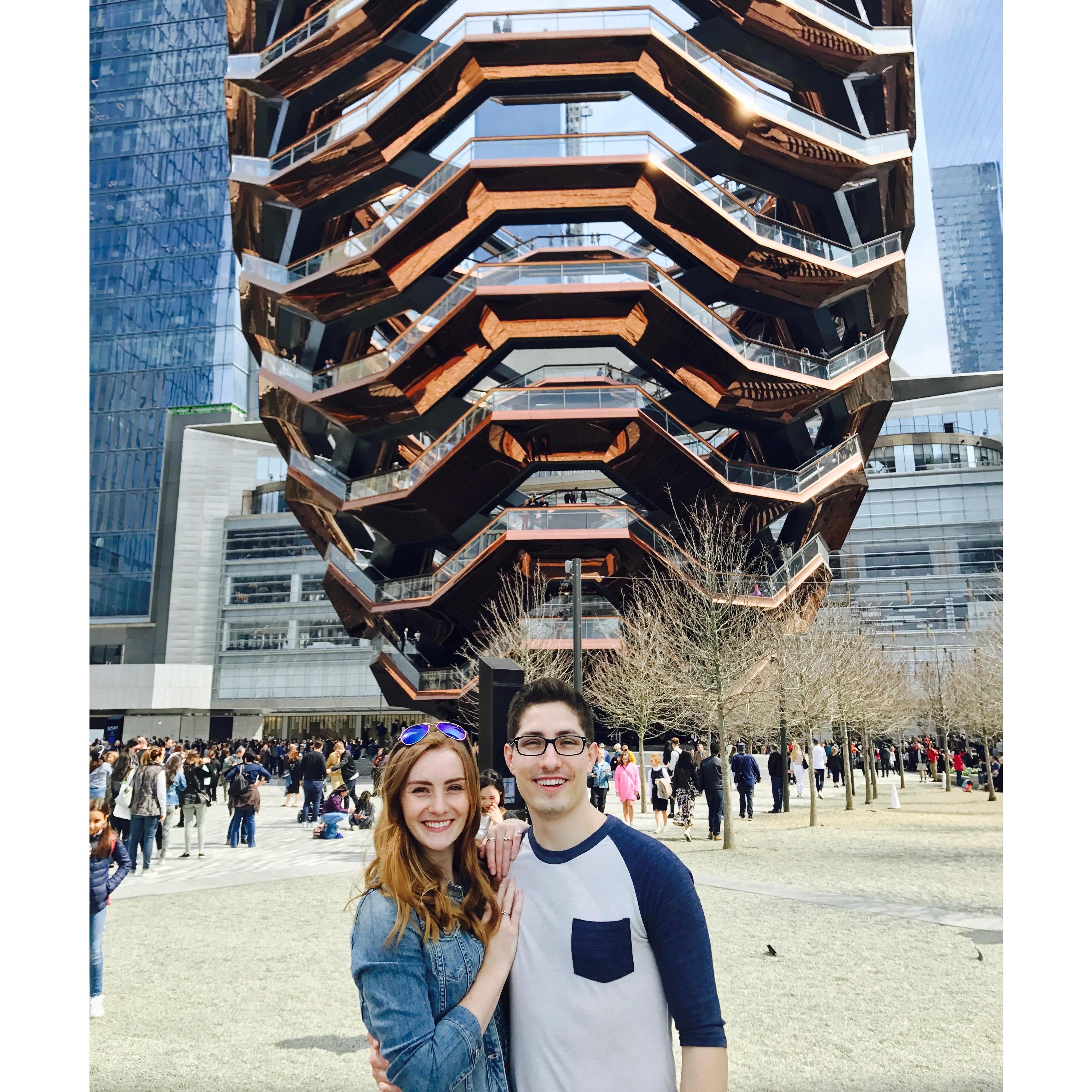 We've traveled 25 states and 3 countries together, and NYC is still one of our favorite places (after Paris!)