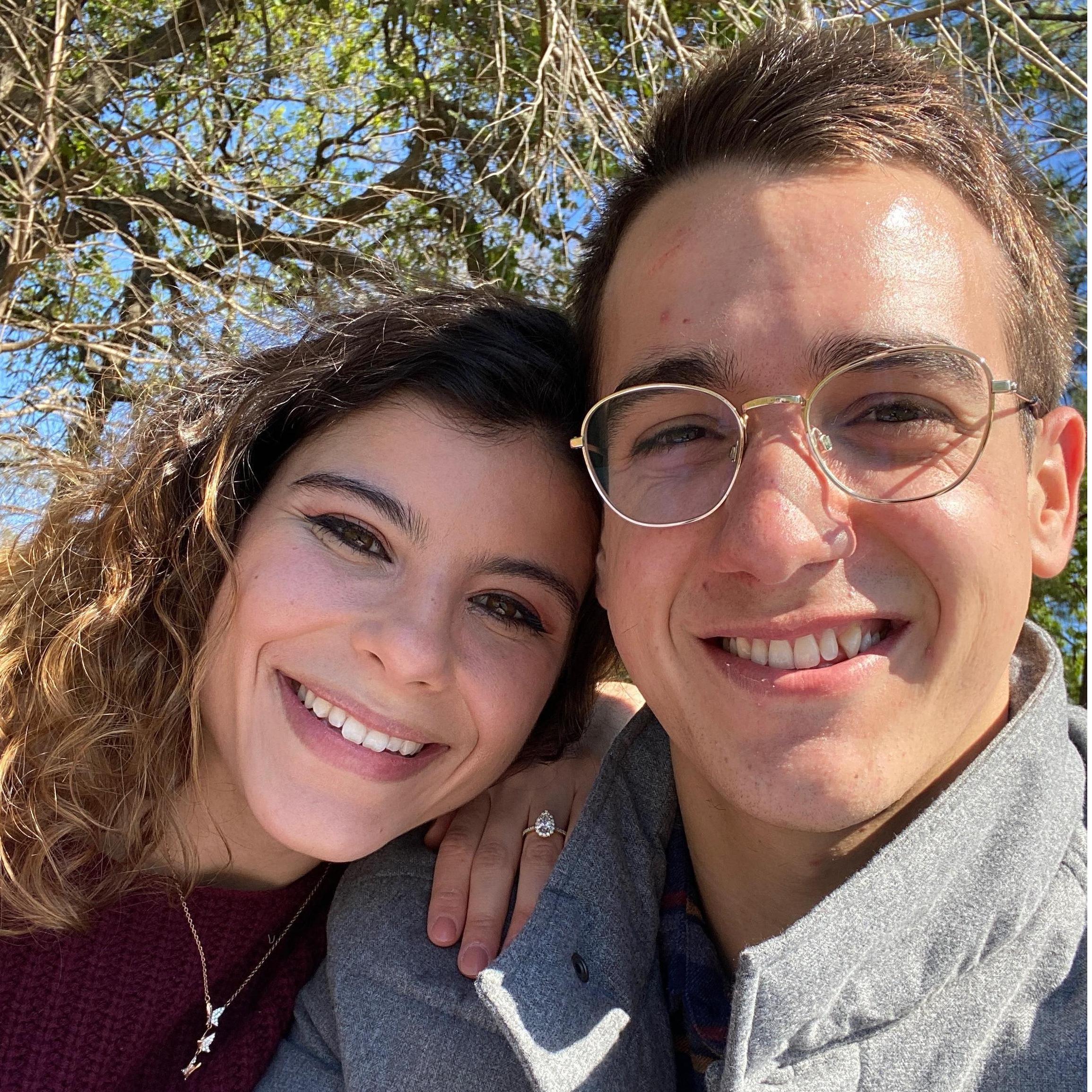 He asked, and she said yes!!! 2/14/20