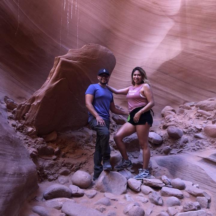 Took some time to pose in the Canyon.