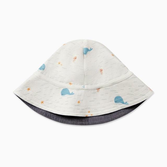Whale Sun Hat - 6-24 Months