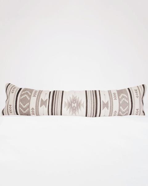 Mariposa Gris Wool Lumbar Pillow