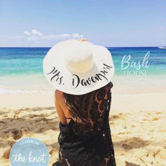 Honeymoon Sun Hat!