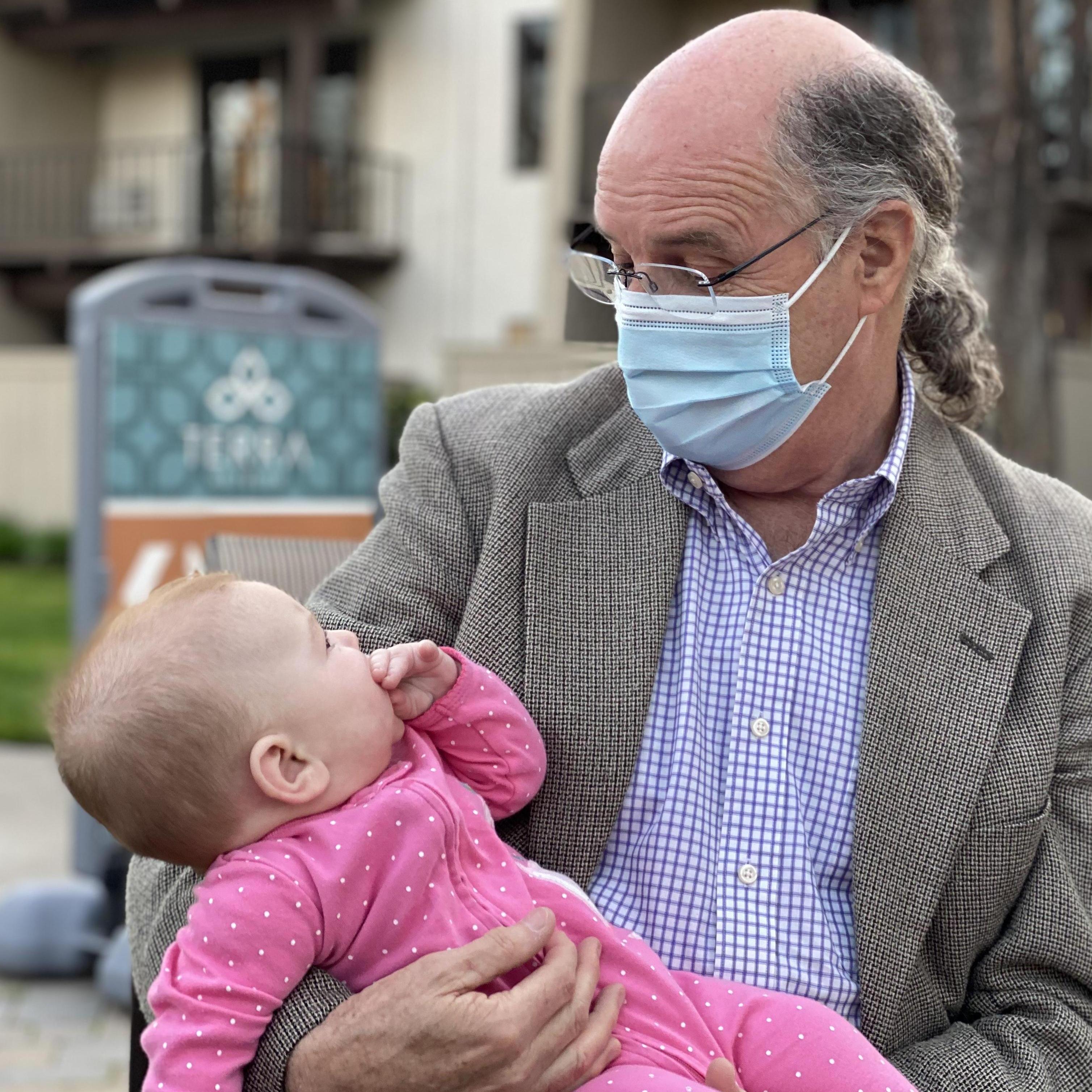 Grandad and Rosie Stardust in Tustin
