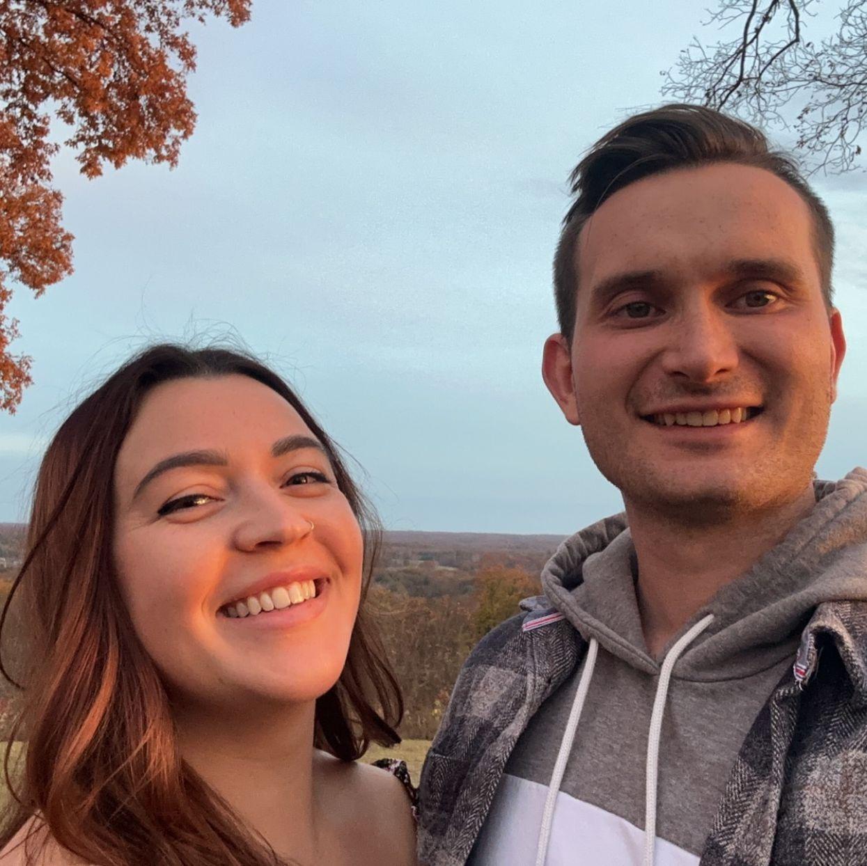 Beanblossom overlook in Nashville. 2 years later he'd propose in this exact location!