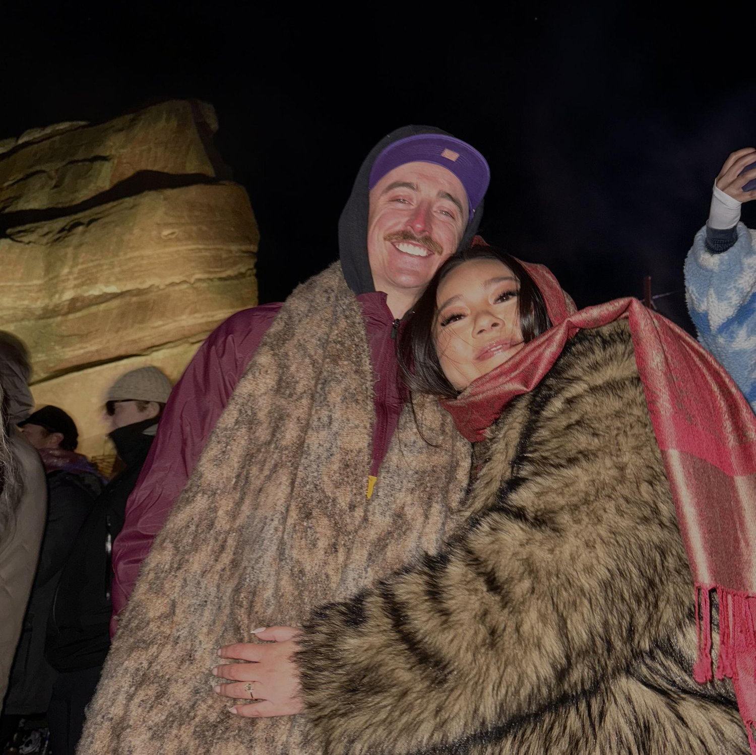 Our first Red Rocks show
