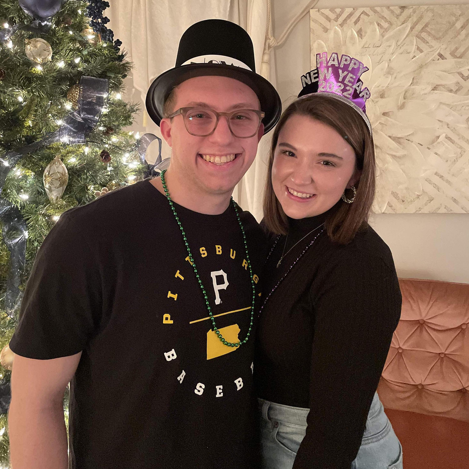 The first time we celebrated New Year's Eve together