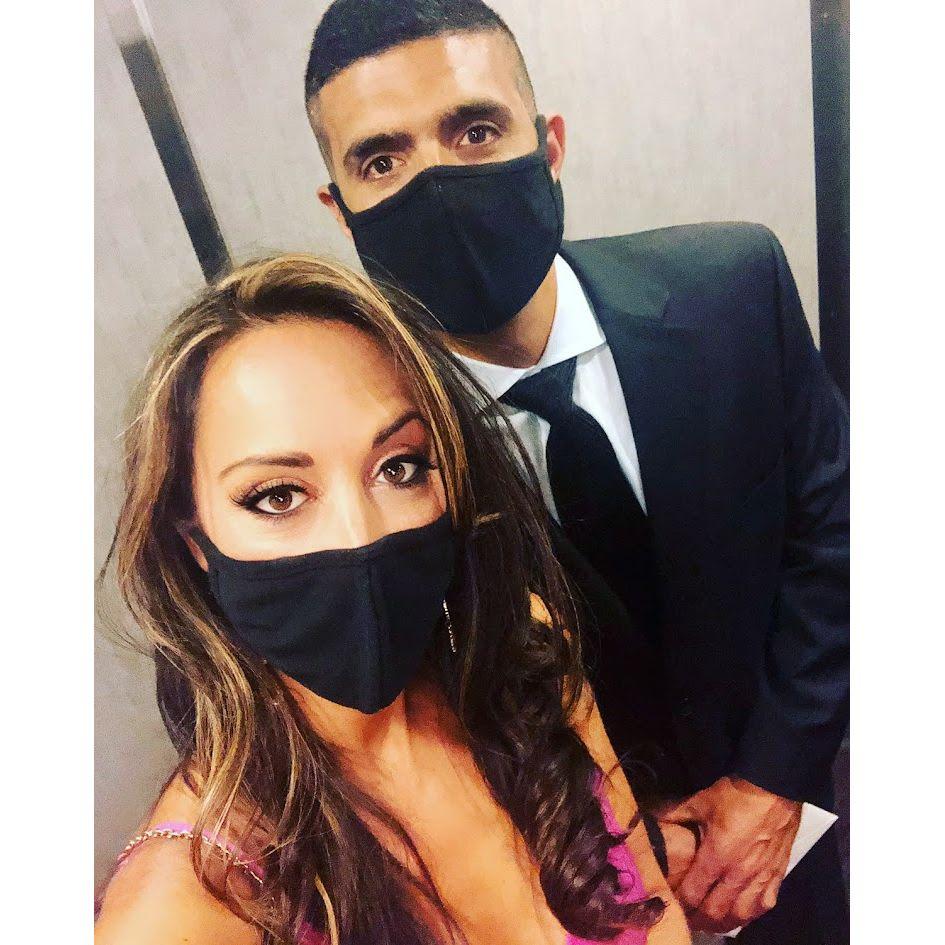 Our first wedding together. Yes during the pandemic.