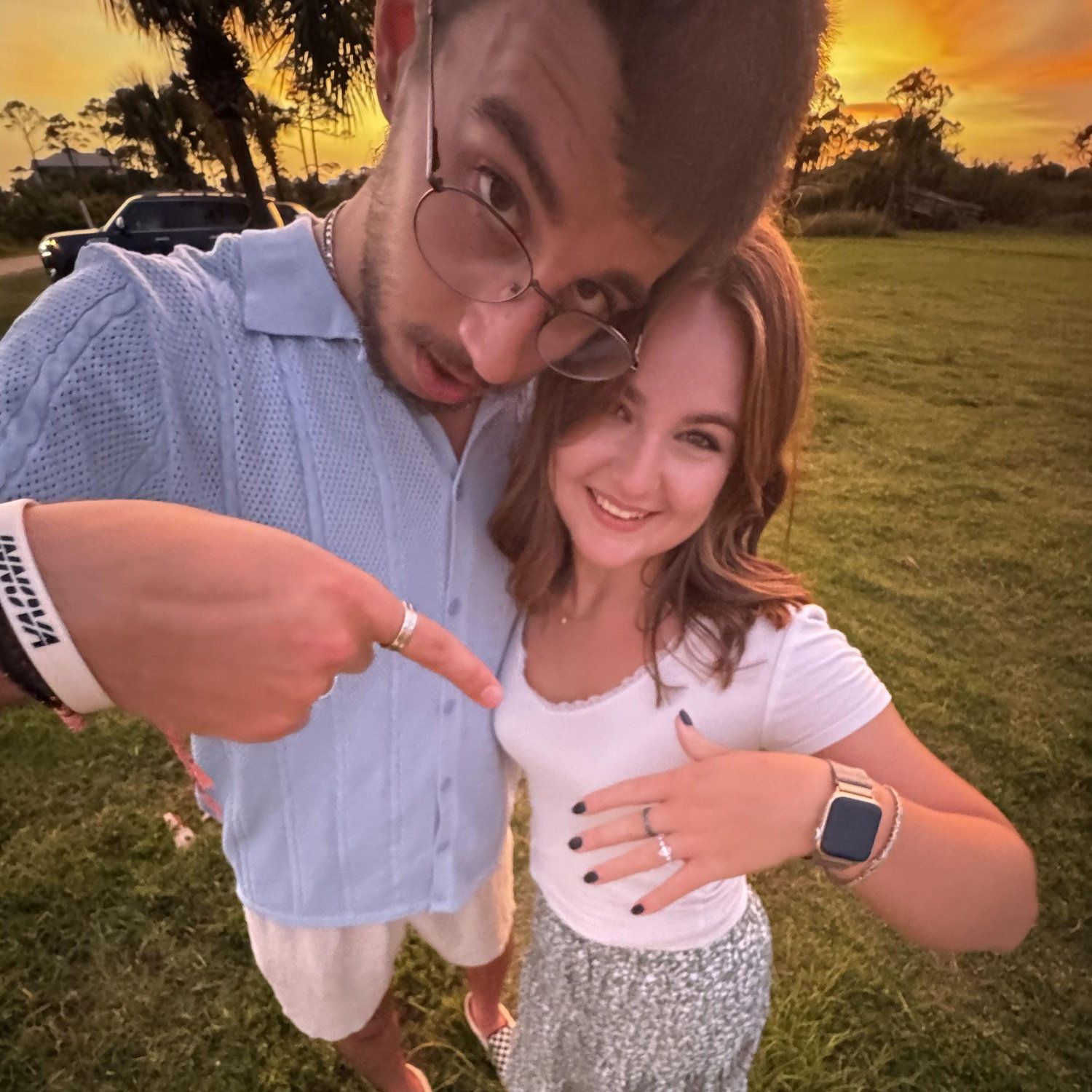 First 0.5 as an engaged couple
