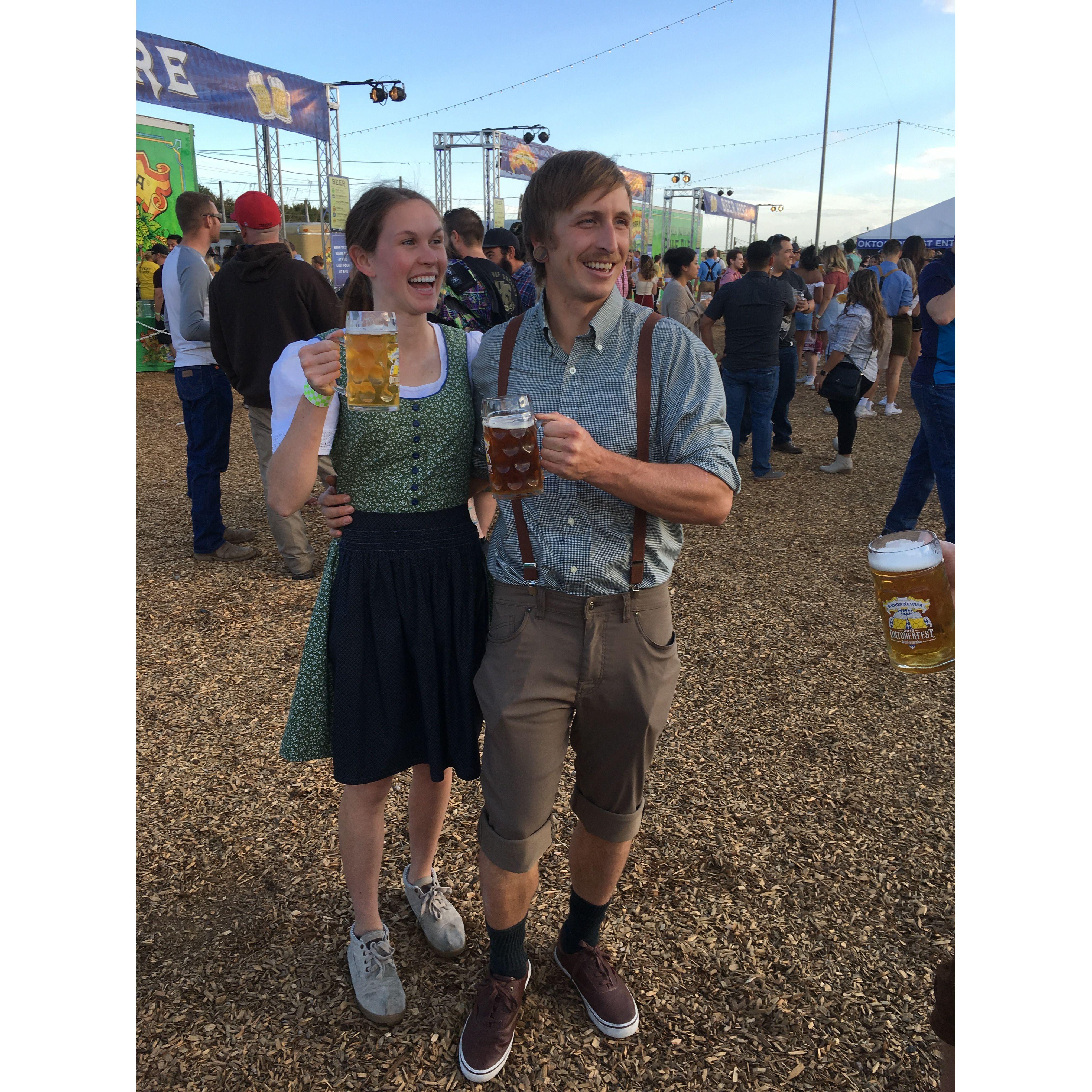 Second Oktoberfest together