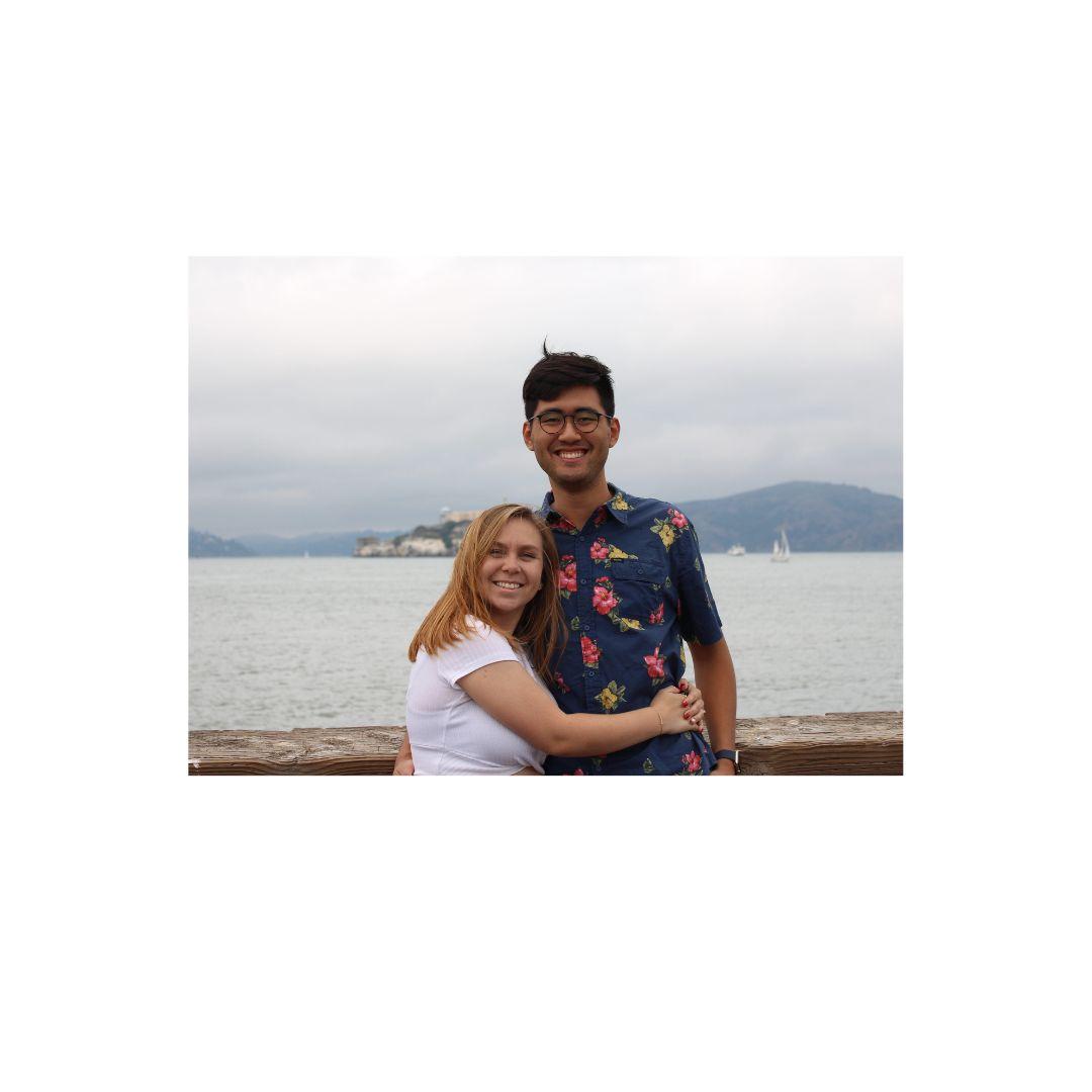 Our 1st anniversary in San Francisco.