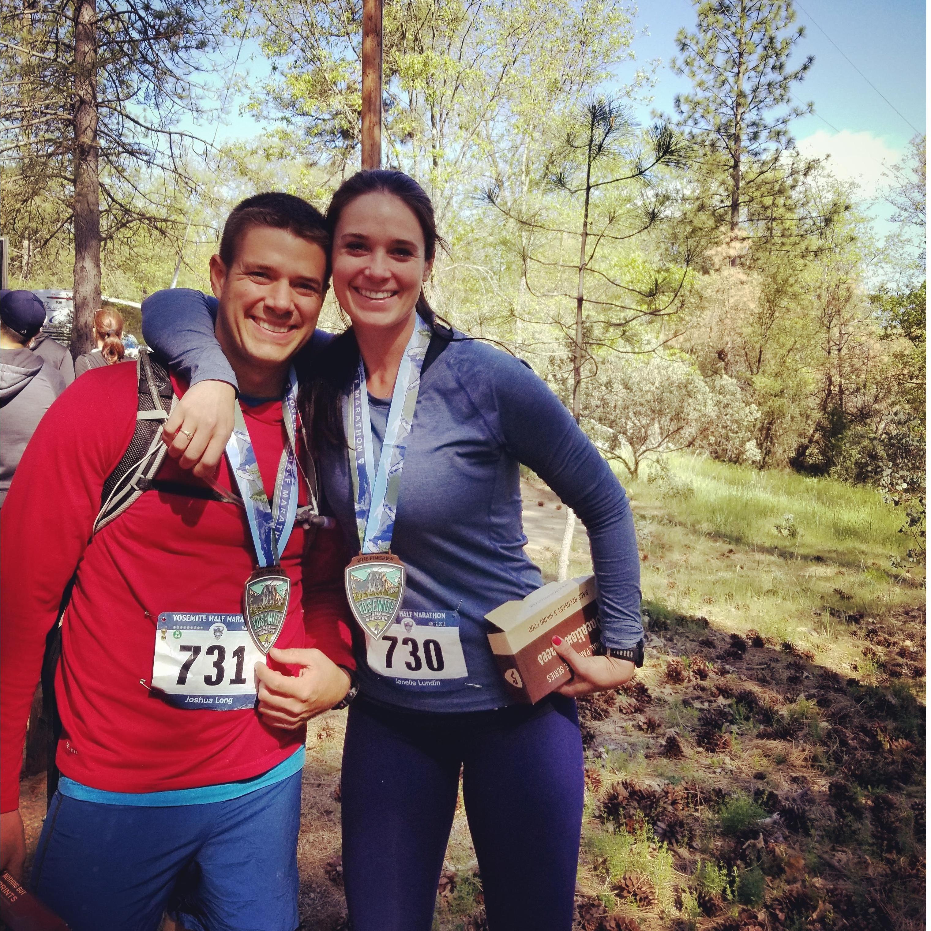 Josh has gone on to run MANY more races (Including 100 mile ultra marathons!!) But this is where is started, with a little half marathon in Yosemite National Park.