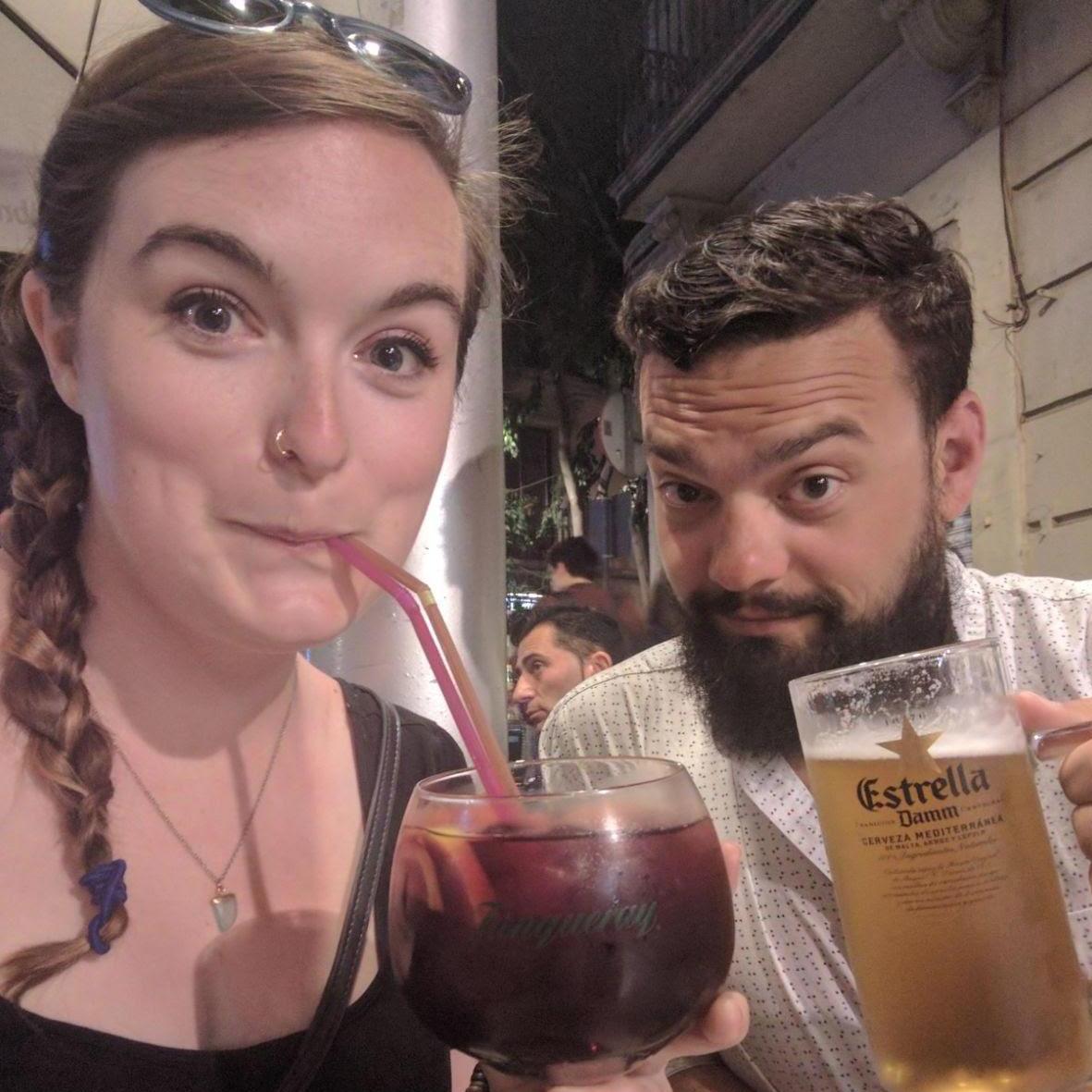 1 Euro Sangria + Beers in Barcelona, 2017