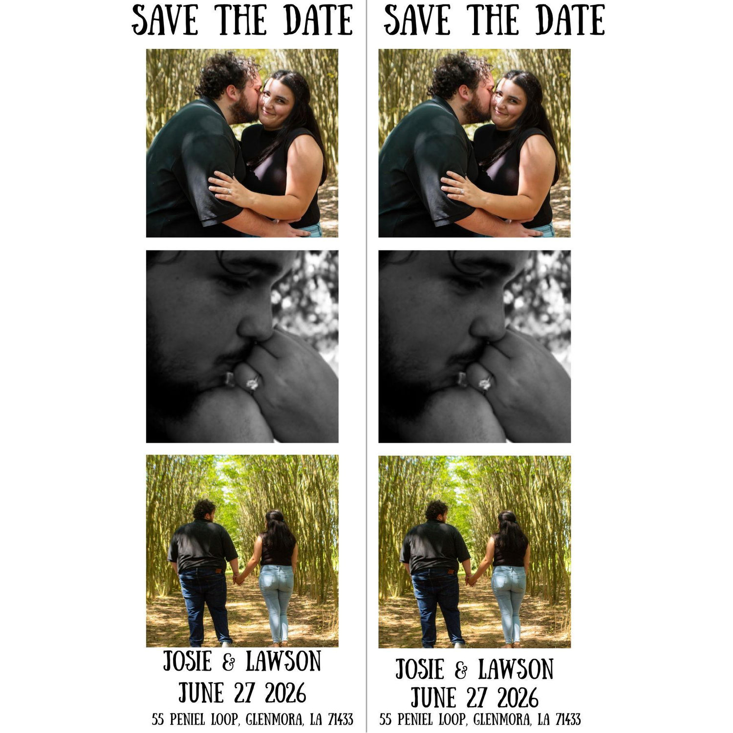 save the dates
