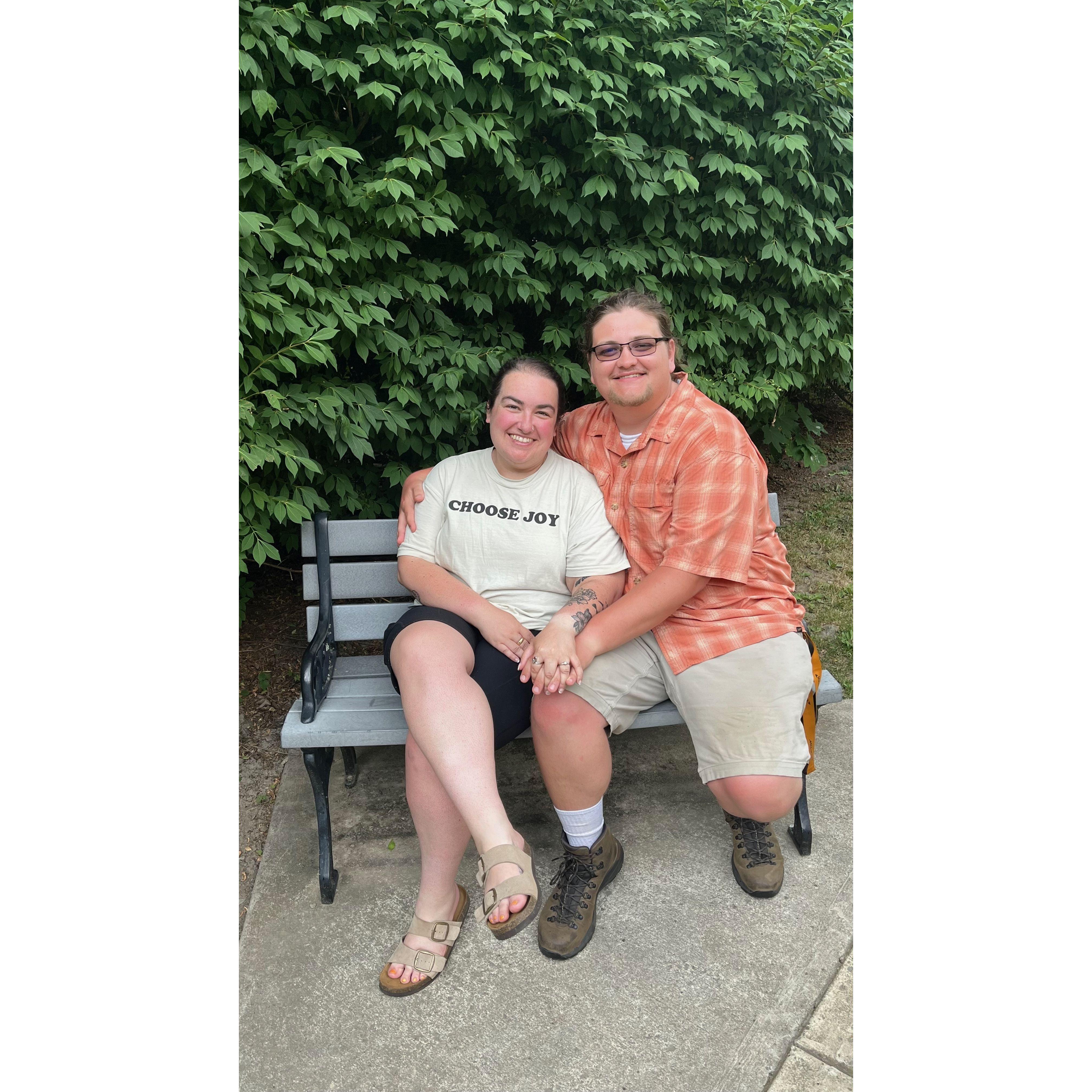 Just engaged!