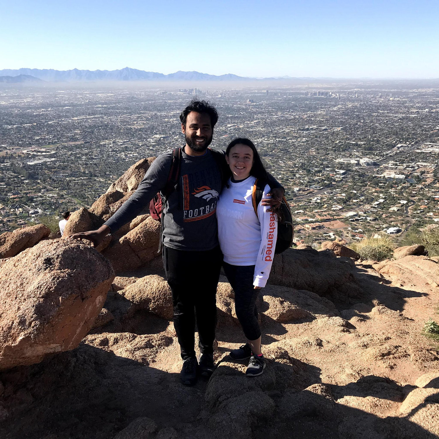 Hiking Camelback Mountain
