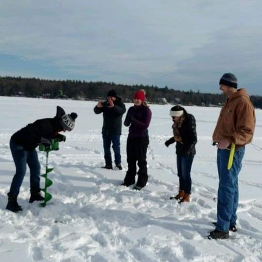 Ice fishing - January, 2018