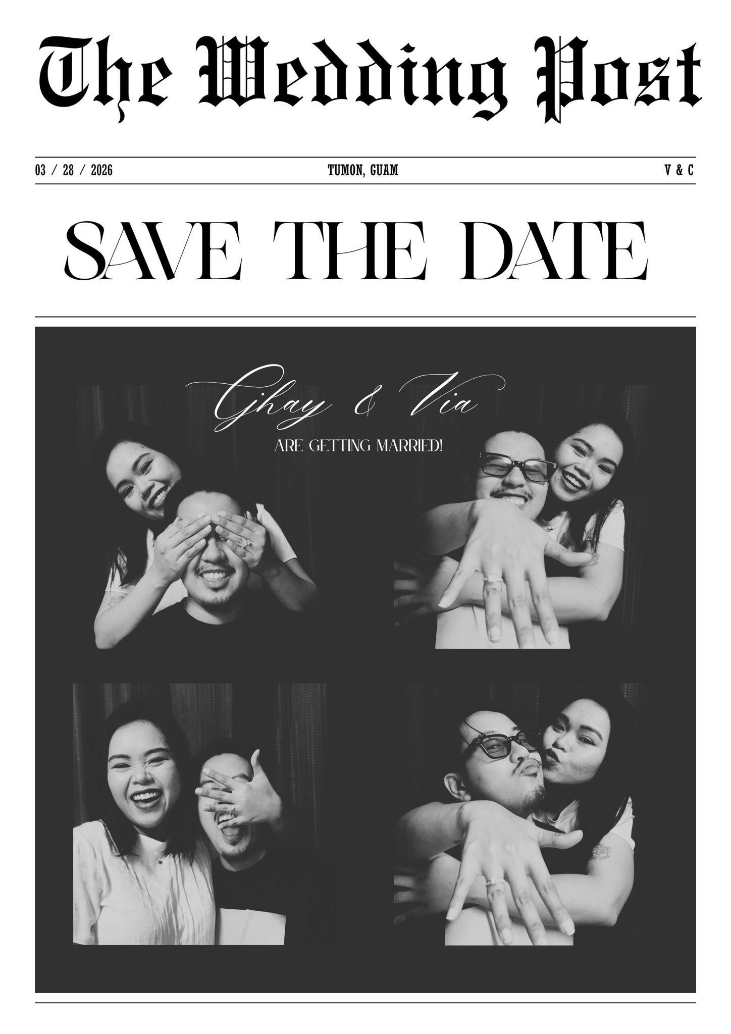 The Wedding Website of Via ~ and Cjhay ~