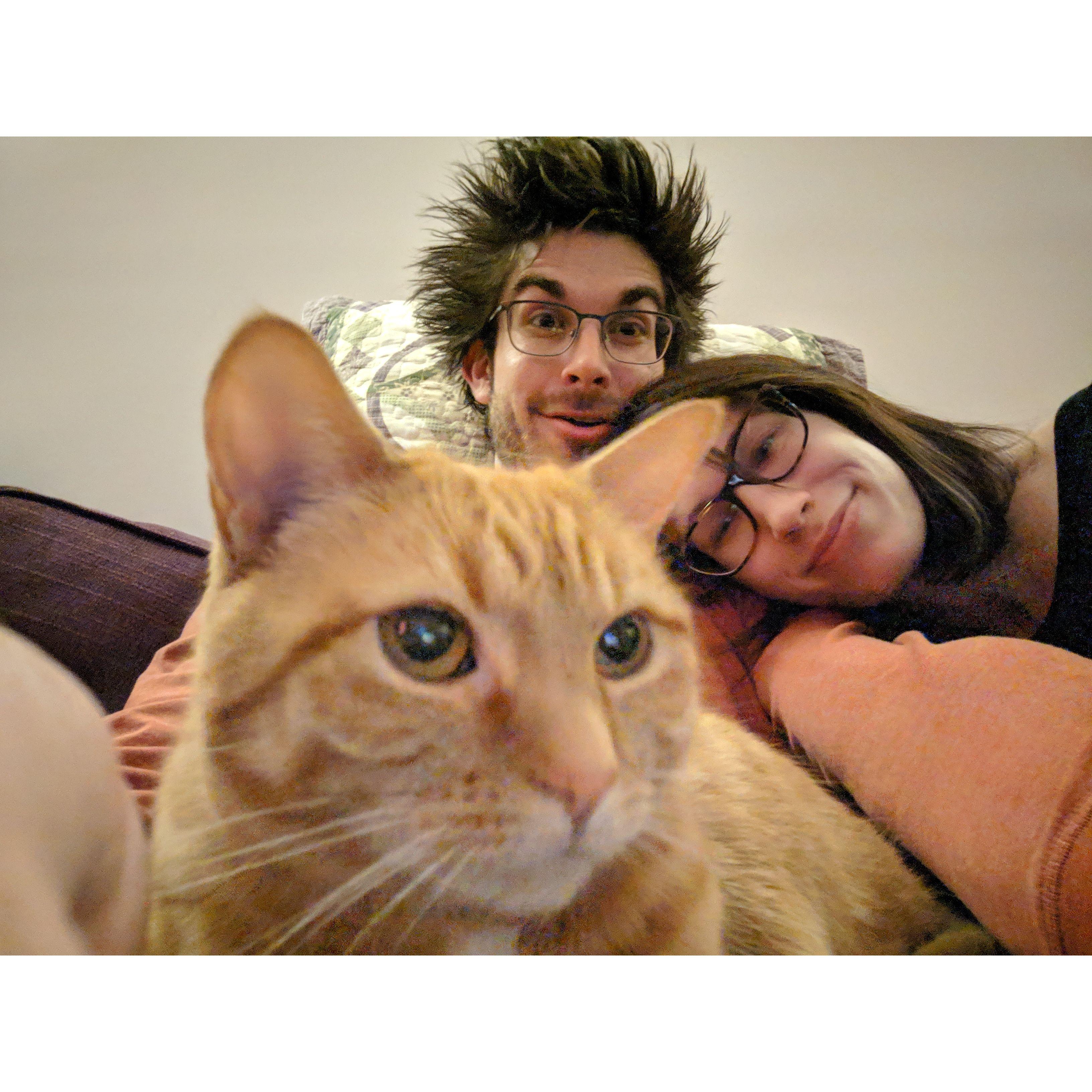 Schmitty lap time is a favorite pastime