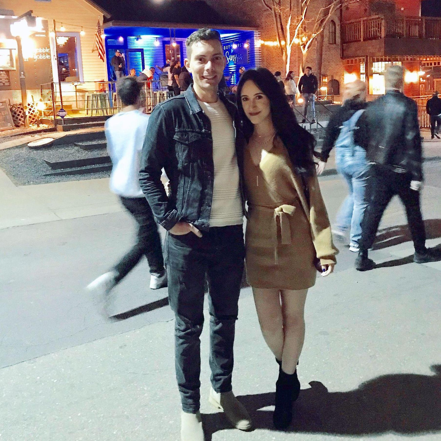 Our first photo together - March 16th, 2019