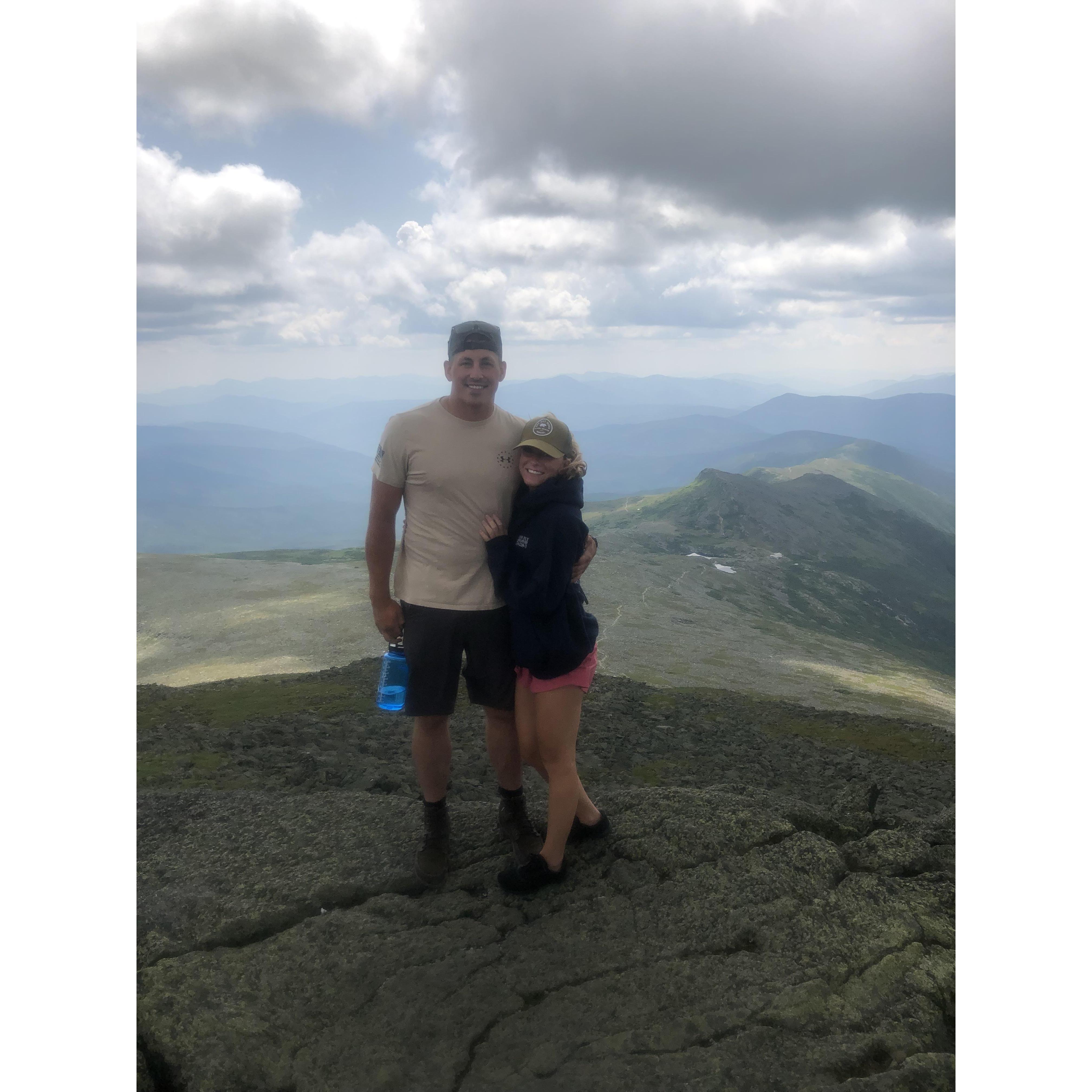 On the top of Mt. Washington :)