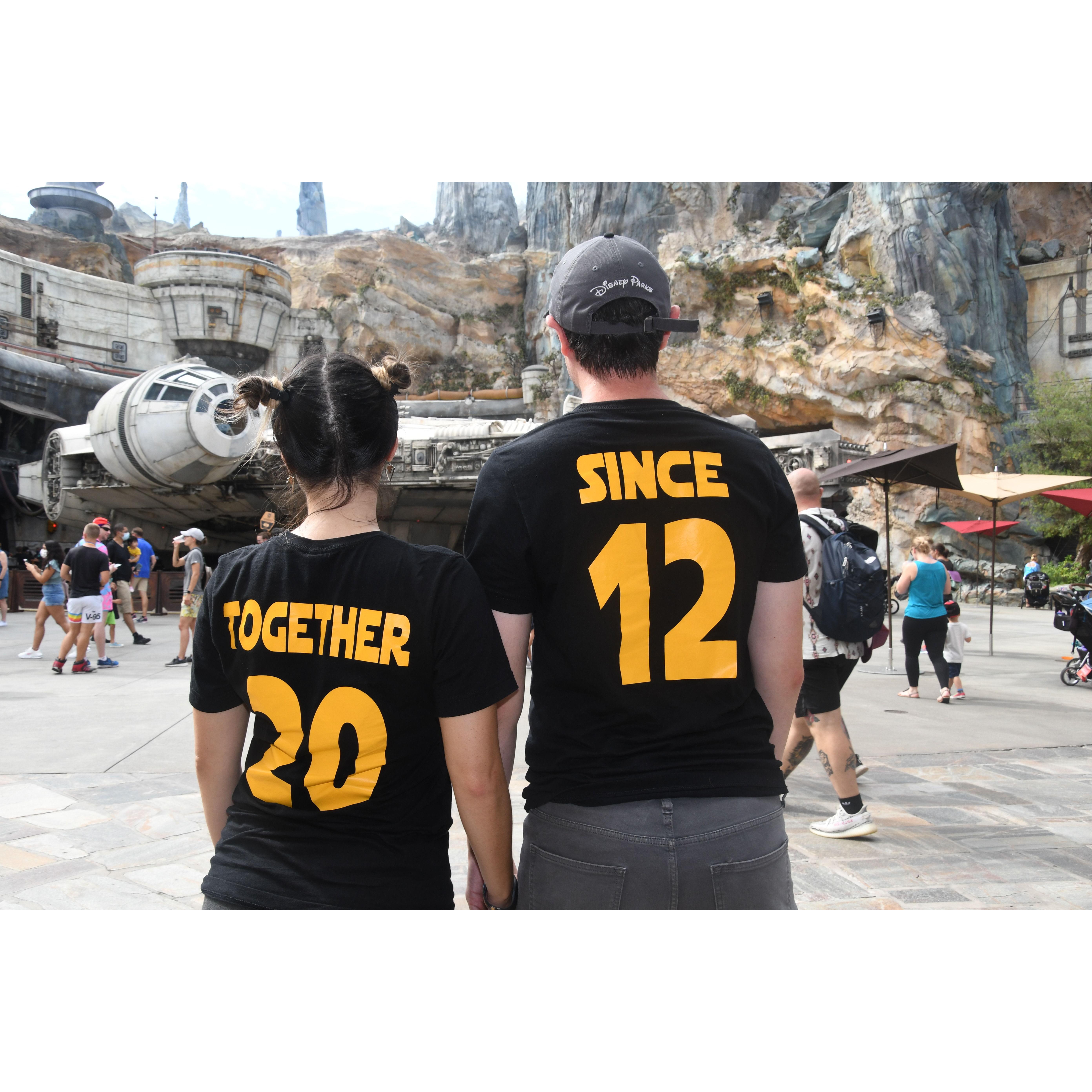 In our Disney nerd era, August 2021.