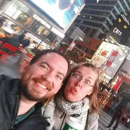 5 Year Anniversary Trip, November 2016
Times Square, New York City