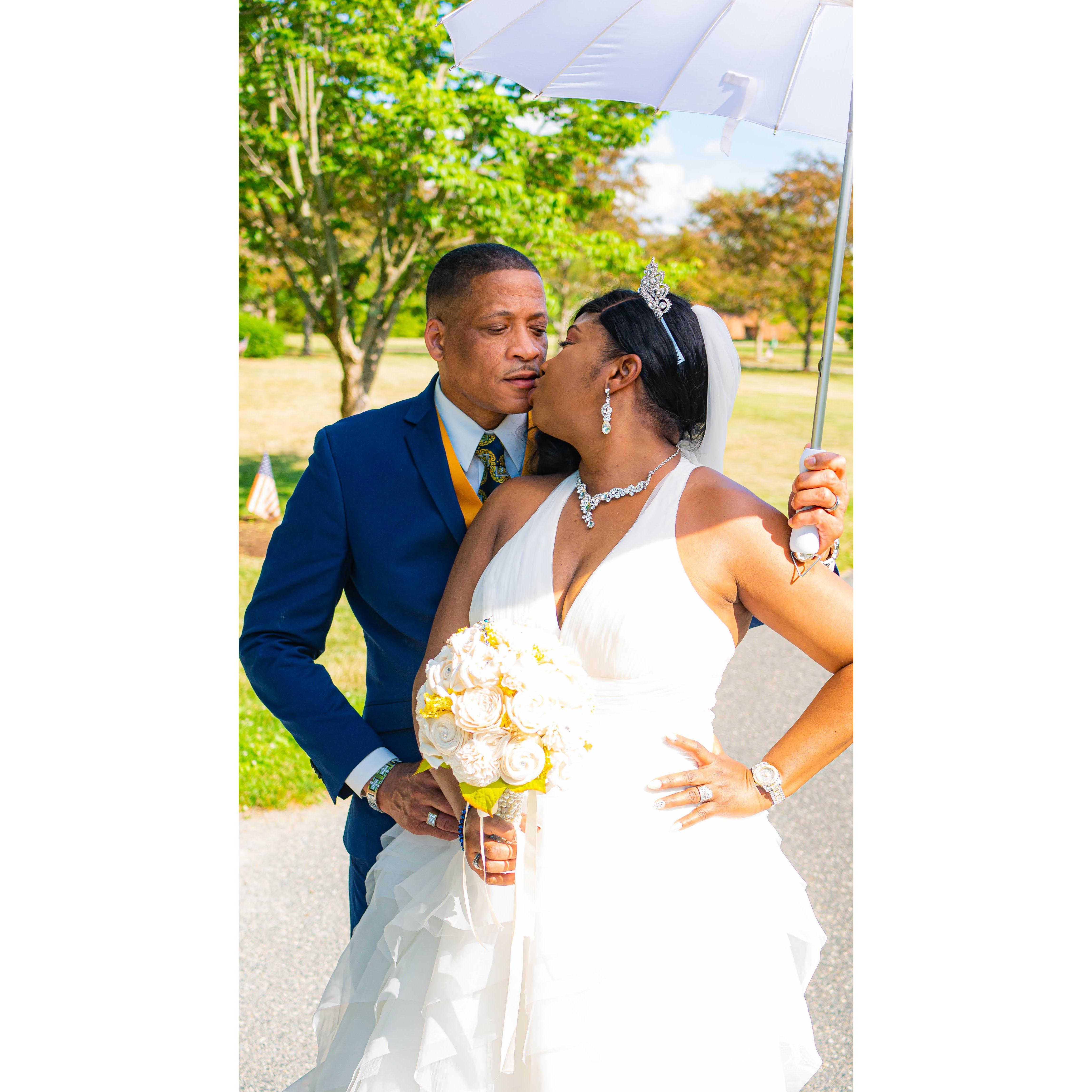 Both of us "first and last"