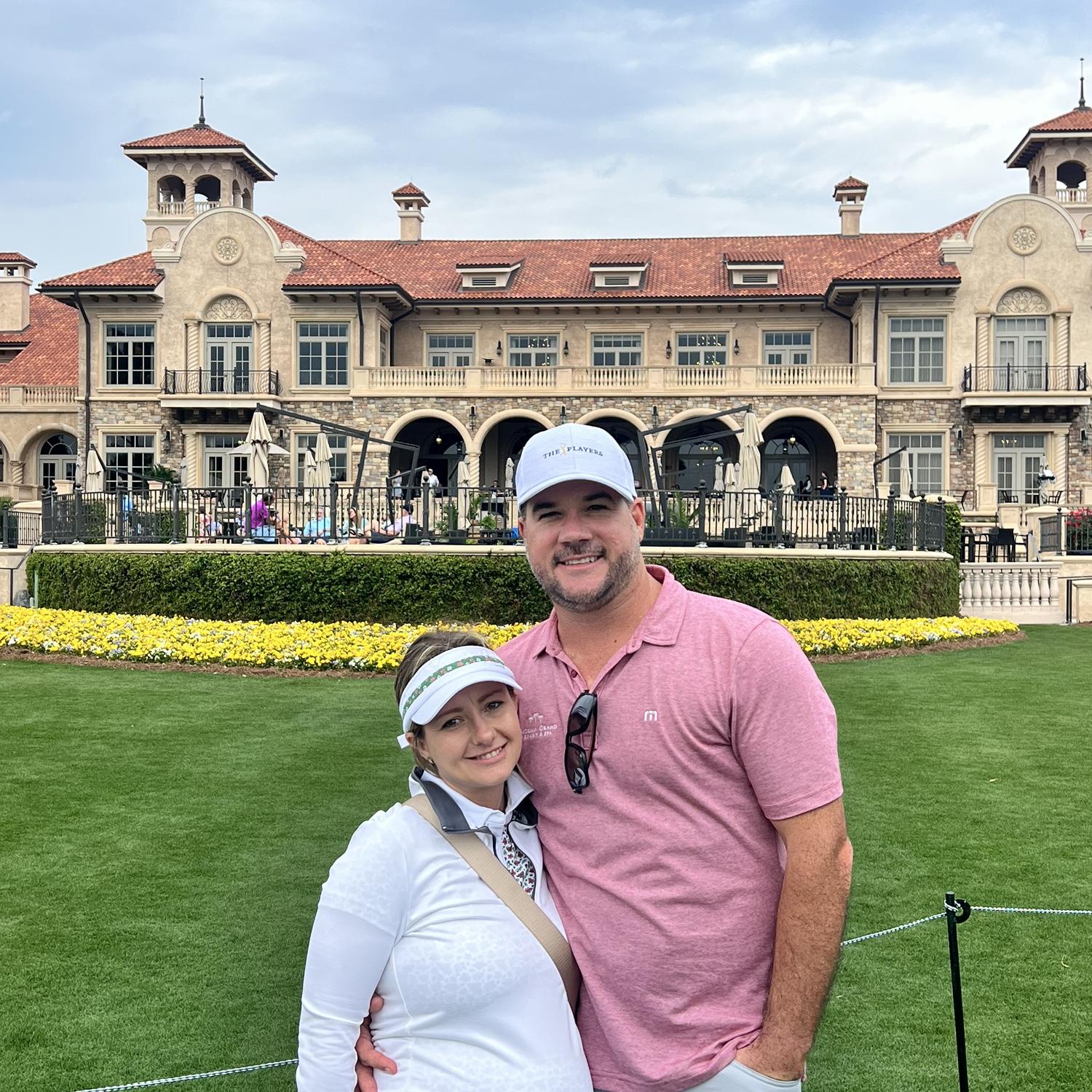 Jesse is an avid golfer, they enjoy going to tournaments and golf resorts.