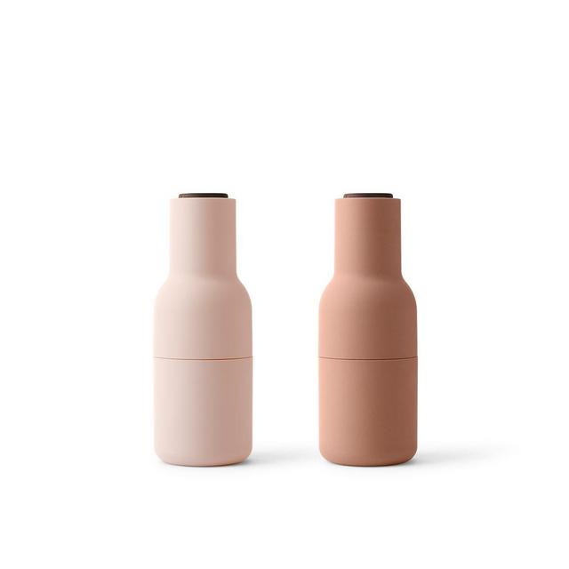 Set of 2 Small Bottle Grinders in Nude