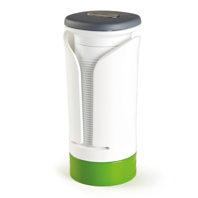 Zyliss Spiralizer - Vegetable Spiralizer & Slicer - Kitchen Tool & Gadget for Cooking - Manual Vegetable Slicer - Dishwasher Safe - White/Green