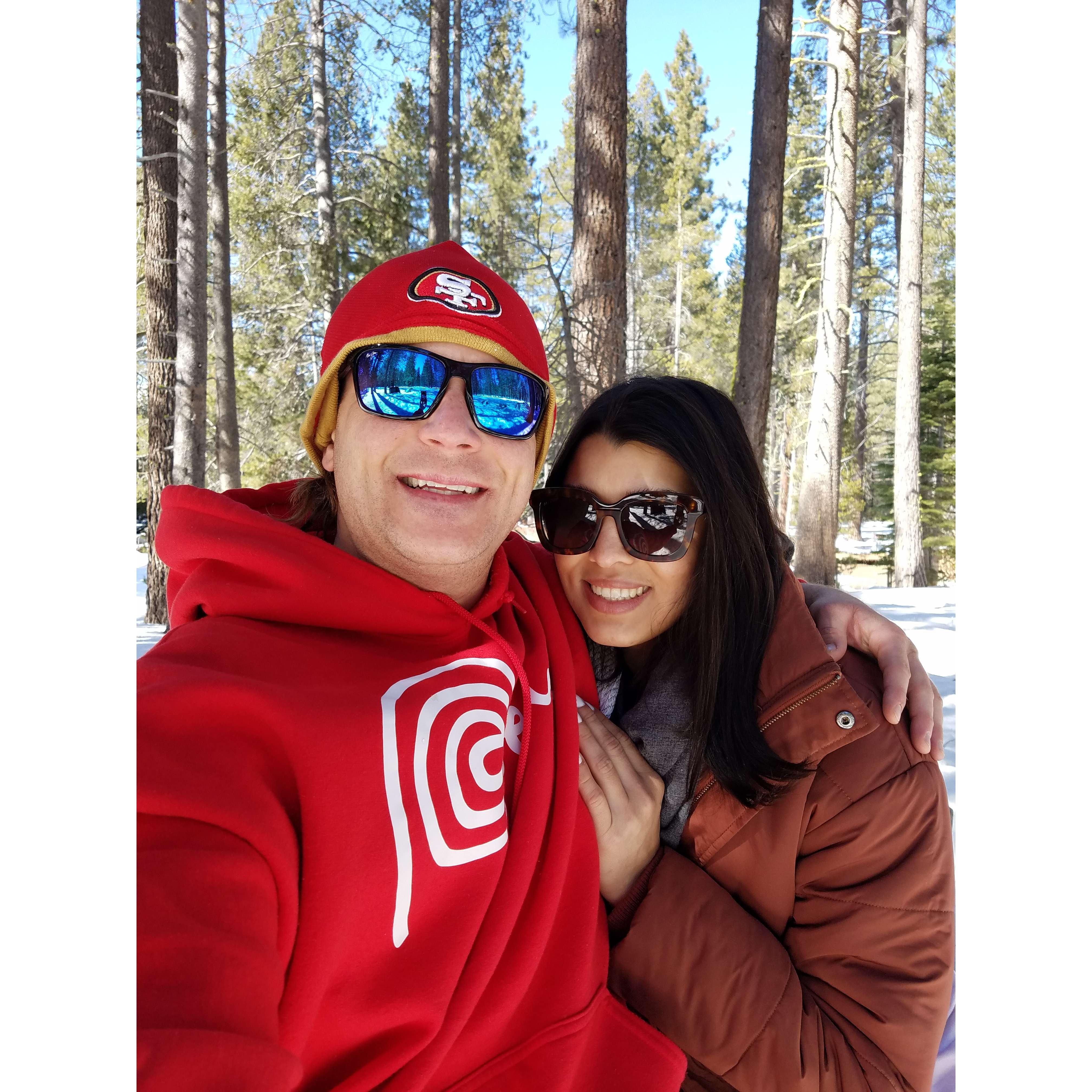 We have enjoyed many Tahoe trips together. 