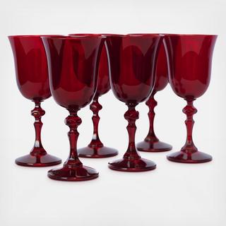 Estelle Regal Wine Goblet, Set of 6