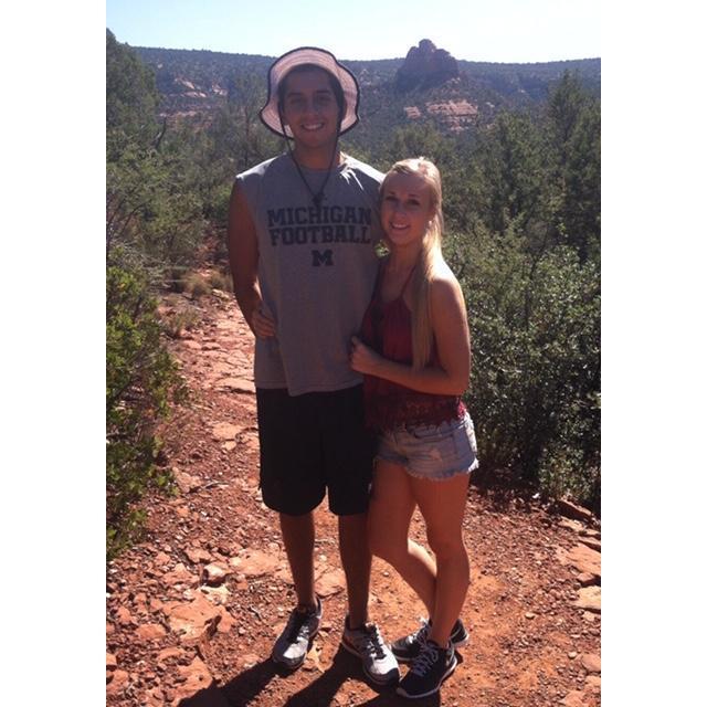 October 2014: Cece and her parents take their first trip out to Arizona