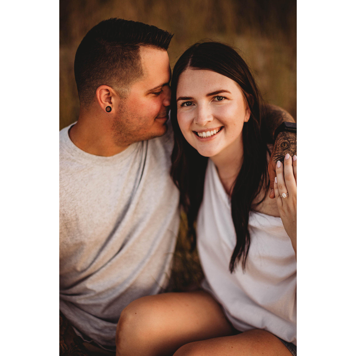 Engagement Photos at Yorktown Beach - June 2024