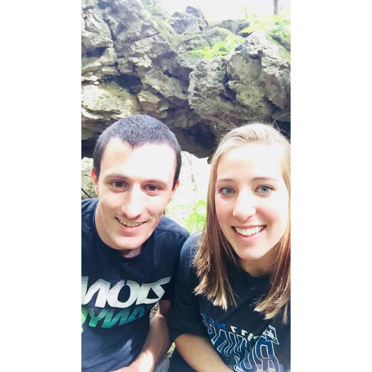 Exploring the Maquoketa caves