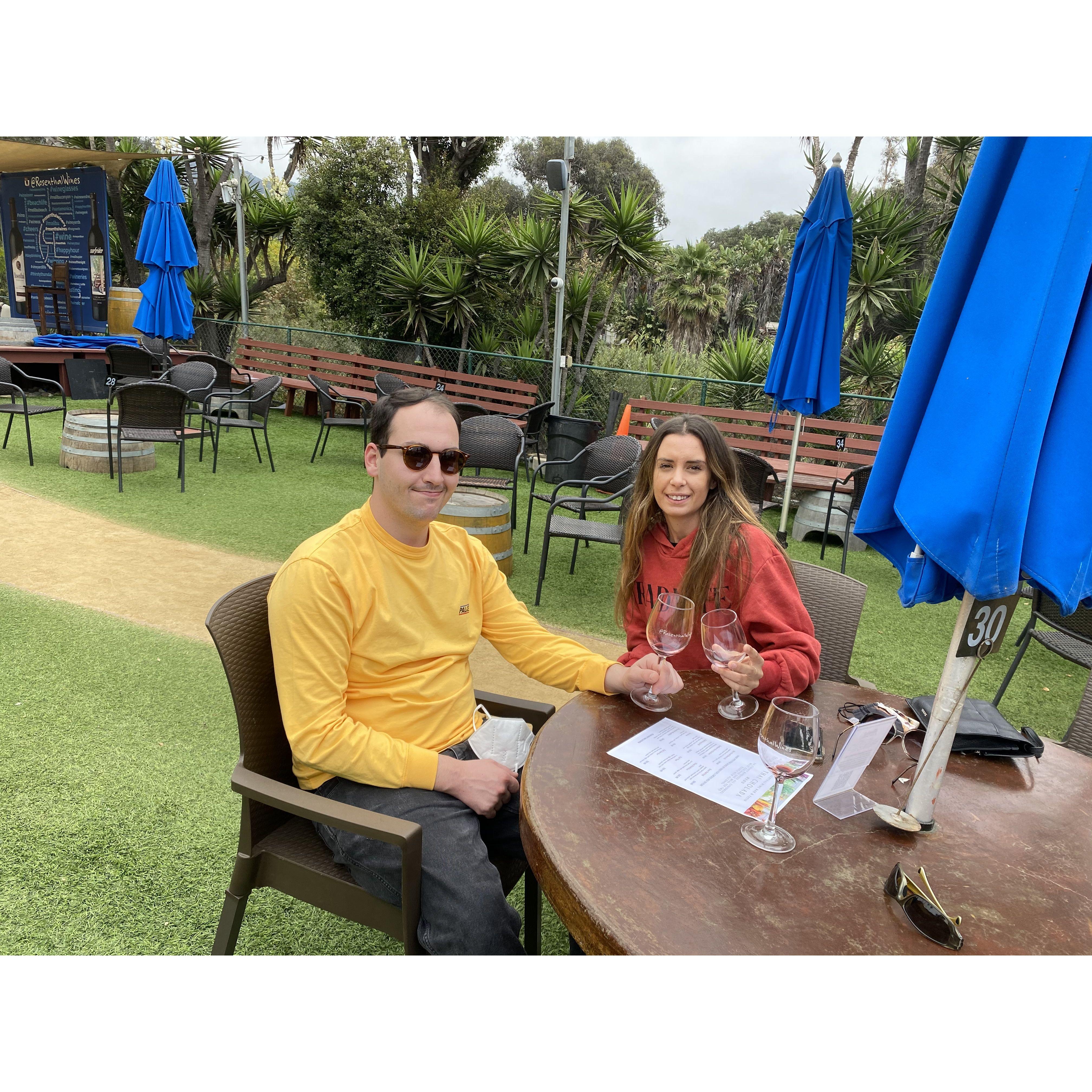Malibu, California Wine Tasting